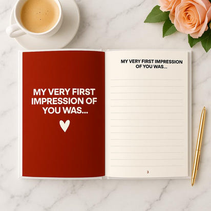 HeartInInk™ - This Is Why You're Mine Love Book