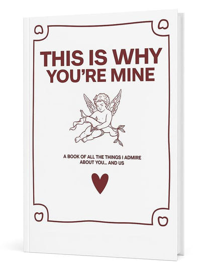 HeartInInk™ - This Is Why You're Mine Love Book